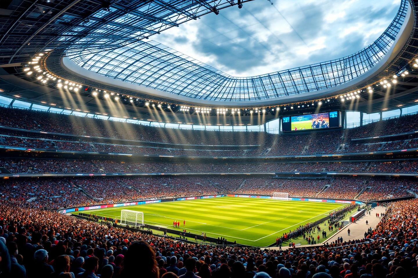 Stade moderne aux Etats-Unis