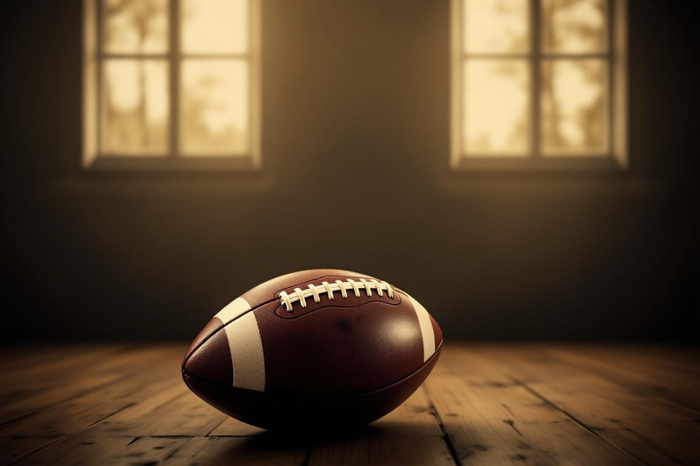 Ballon de football vintage